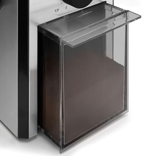 Stainless Steel Burr Coffee Grinder, Silver - 4 to 12 Cups, Precise Grinding