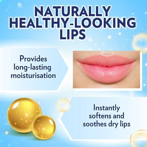 Vaseline Lip Therapy Original Lip Balm Set - .25 oz Pack of 9, Moisturizing & Portable