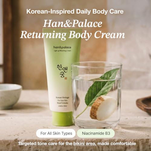 Han&Palace Light Up Cream – Niacinamide Mucin Body Moisturizer 100ml