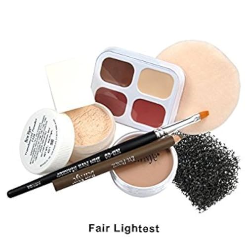 Ben Nye Theatrical Creme Makeup Kit - FAIR Lightest Shade, Personal Kit