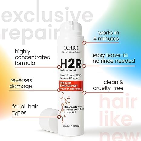 Rida Hair Research Institute Deep Repair Hair Mask for Damaged, Frizzy & Split Ends