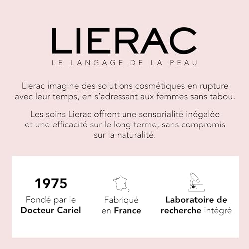 Lierac Under Eye Cream for Dark Circles - Firming with Gentian and Niacinamide, Tightens & Smoothes Wrinkles, Reduces Puffiness and Bags, Balm Texture, 20ml