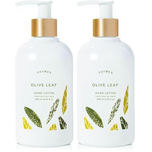 Thymes Hand Lotion - 8.25 Fl Oz - Olive Leaf (Pack of 2)