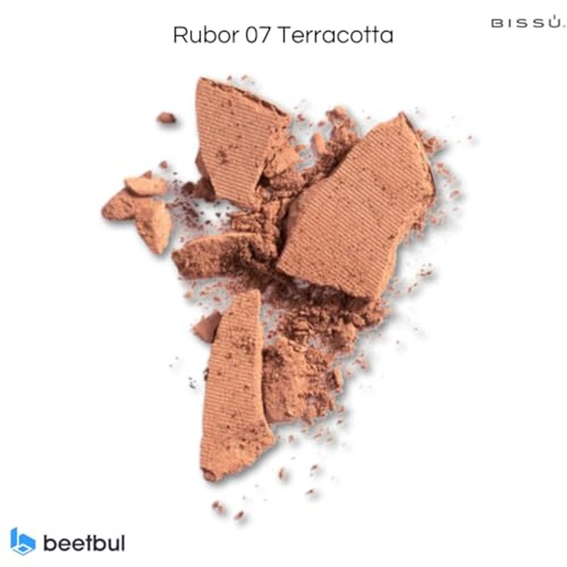 Beetbul Makeup Kit ? Biss? Blush 4g with 2 Velvet Puff & 2 Finger Puffs (Colors/Styles May Vary) (07 Terracotta)