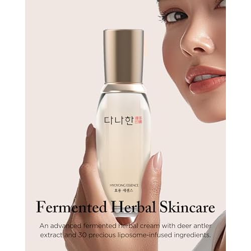 Hyoyong Korean Herbal Fermented Essence Gift Set (2 Pack) ? 30+ Botanical Hydrating Face Serum with Bonus Travel Size, Helps Improve Look of Firmness & Glow, 1.69 + 1.01 fl oz
