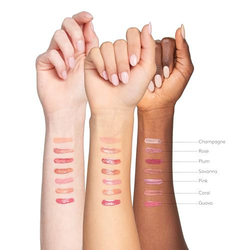 Peptide Lip Shine SPF 30 - Champagne - Hydrating Lip Gloss with Plumping Benefits