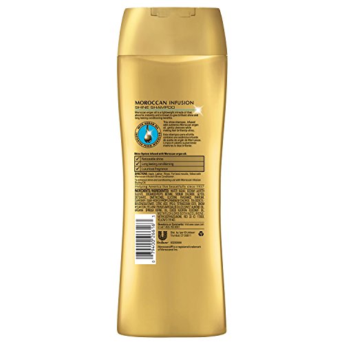 Suave Professionals Shine Shampoo, Moroccan Infusion, Moroccan Argan Oil, 12.6 Fl Oz