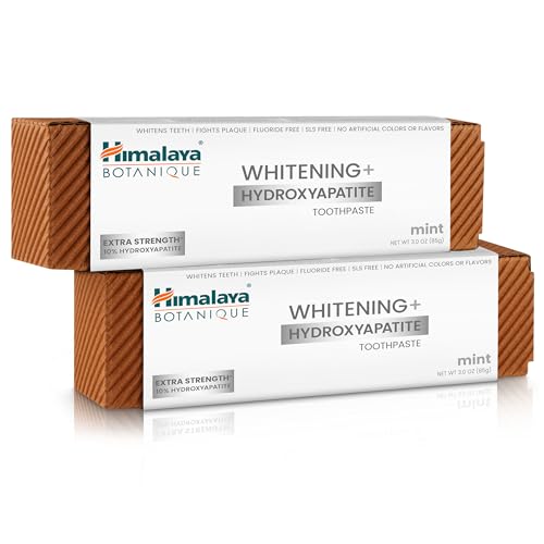 Nano Hydroxyapatite Toothpaste Mint 3 oz 2 Pack - Remineralizes Enamel & Whitens