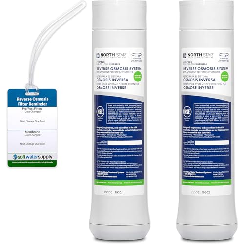 NorthStar NROPF4 Reverse Osmosis Filter Set with Reminder - Replaces 7287506