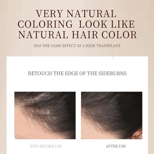 Nivaro Polvo Capilar, Nivaro Hair Cover up Powder, Grey Hair Coverage Touch Up, Root Touch up Hair Color for Gray Coverage, Bald Spot Concealing Hair Powder (White)