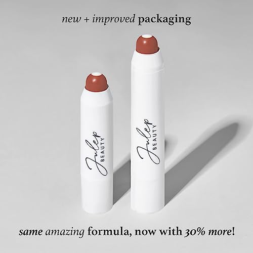 Julep The Perfect Pair 2pc Set: It's Balm Tinted Lip Balm Brown Sugar and With a Trace Retractable Creamy Long-Lasting Lip Liner, Spiced Clove