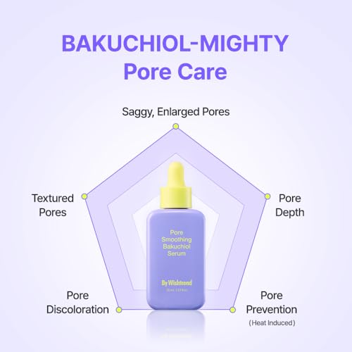 By Wishtrend Vitamin A-mazing Bakuchiol Serum for Pore Care & Skin Revitalization – 1 Fl Oz