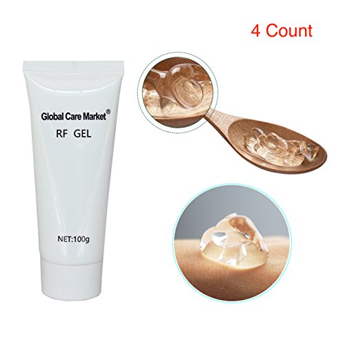 RF Conductive Gel 4 Pack - Hydrating Cooling Primer for Microcurrent and IPL Devices - 3.5 Ounce Pack of 4