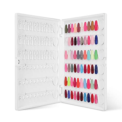 Nail Color Swatches Book C10 - 120 Nail Polish Display Sample
