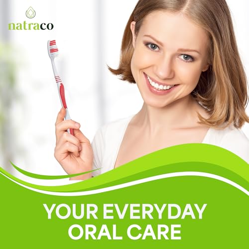 Natraco Bulk Toothbrush Pack with Covers – 100 Medium Soft, Individually Wrapped for Travel & Hotels
