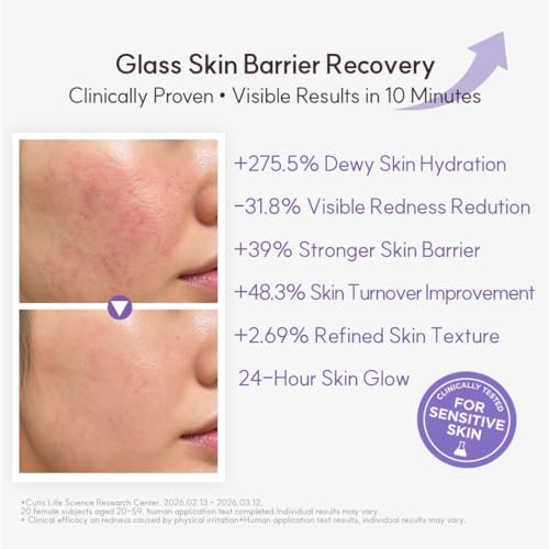 Overnight Sleeping Mask for Glass Skin - Barrier Repair & Calming - 1.69 fl oz