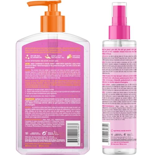 B.TAN Dark Self Tanning Gel & Face Mist Kit with Mitt - Ultra Dark Gradual Tan