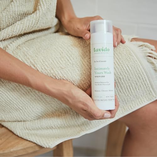 pH Balanced Feminine Wash with Tea Tree & Lavender - 8.4 oz Natural Intimate Cleanser