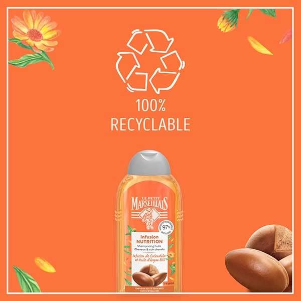 Le Petit Marseillais Nourishing Argan Oil Shampoo for Dry Hair 250ml