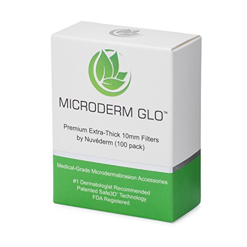Microderm GLO Extra-Thick 10mm Microdermabrasion Filter Pack - Medical Grade Accessories
