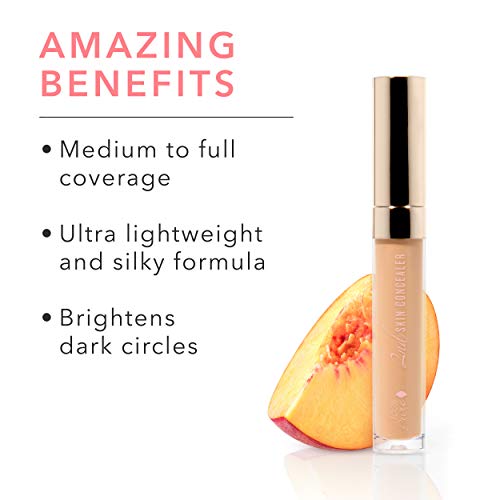 Pure Concealer Shade 4 - Medium, Hydrating, Vegan, Flawless Cover