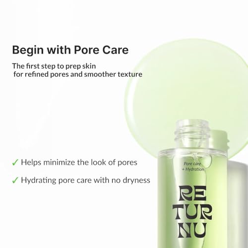 Hydrating Pore Minimizer Serum for Oily Sensitive Skin - Sebum Control & Skin Smoothing, 1 fl oz