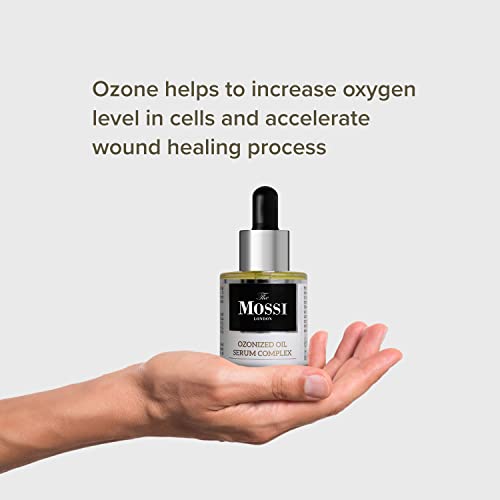 Ozonized Olive Oil Hair Serum for Thicker, Fuller Hair & Scalp Care