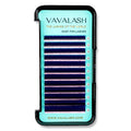 VAVALASH Colored Easy Fan Eyelash Extensions 0.07 C Curl 8-15mm Mixed Tray Blue Self Fanning Lashes 2D-10D Colorful Volume lash extensions£¨Blue,0.07-C-8-15 Mix£©