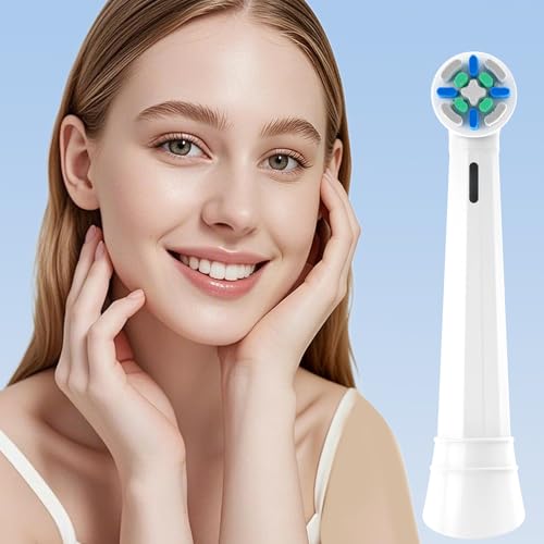 10 Pack Replacement Toothbrush Heads for Oral B iO Series - Medium Bristle Electric Toothbrush Compatible