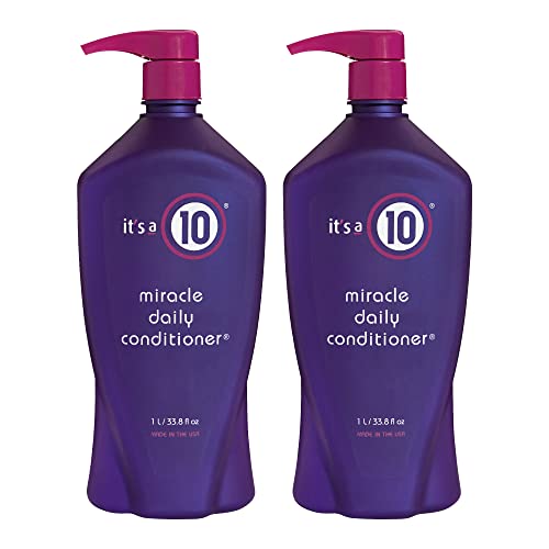 It's a 10 Miracle Daily Hair Conditioner 33.8oz Pack of 2 for Deep Moisture & Repair