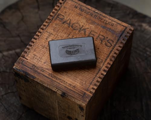 Packer's Pine Tar Exfoliating Soap Bar 3.2 oz Pack of 6 for Skin Relief & Outdoors