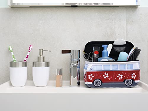 Large VW T1 Bus Camper Toiletry Bag - Waterproof Cosmetic Organizer
