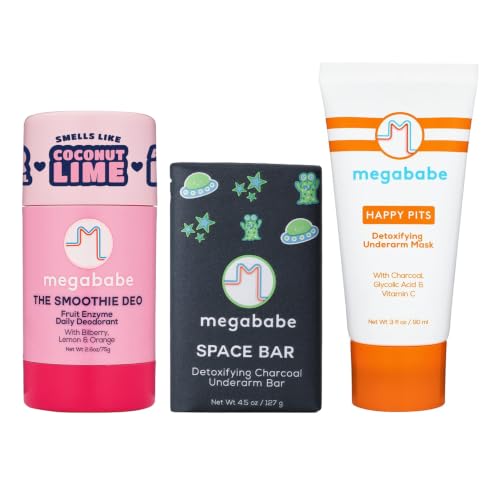 Underarm Care Bundle with Deodorant, Detox Soap & Mask - Aluminum-Free