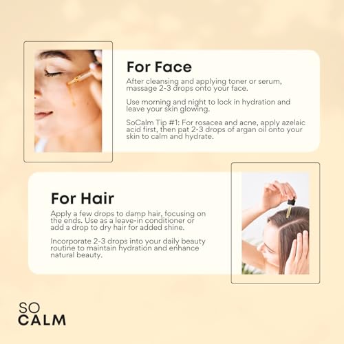 SoCalm Skin Bundle: Azelaic Acid & Argan Oil for Face