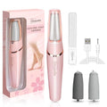 Glowelle Electric Foot Callus Remover, Electric Callus Remover for Foot, Rechargeable Portable Pedicure Tool Kit, Smooth Foot File Tools for Dead Hard Cracked Dry Skin, Foot Care for Women,Men Gift
