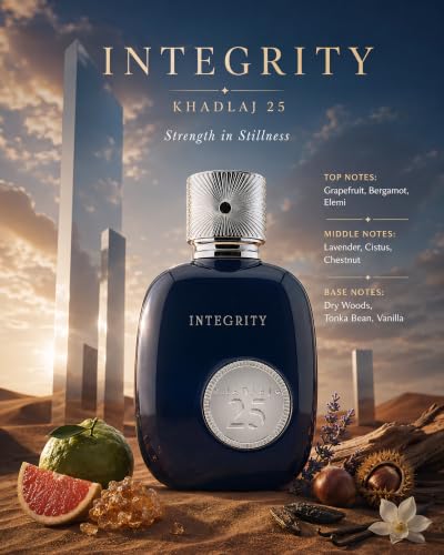 Khadlaj 25 Integrity Unisex Eau de Parfum - Citrus Woody Fragrance