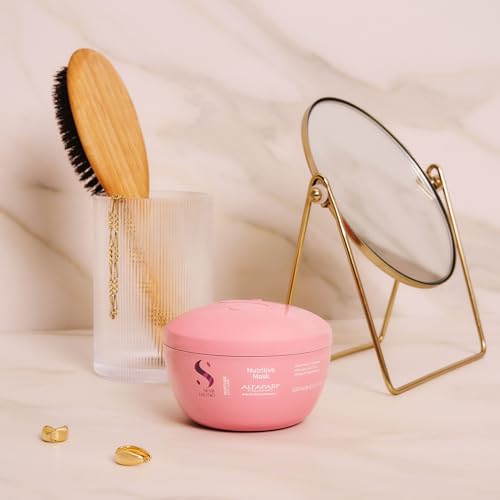 Alfaparf Milano Semi di Lino Moisturizing Hair Mask for Dry Hair 6.76 Fl Oz