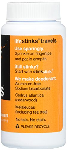 Duggan Sisters Extra Strength Cedarwood Travel Deodorant 2.25oz Aluminum-Free Natural Protection