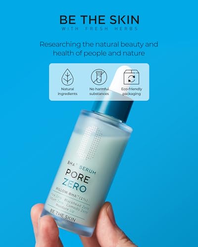 Pore Zero BHA & AHA Serum for Blackheads - Cica & Oil Control, 1.01 fl oz