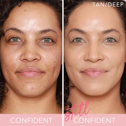 T.C.E This Covers Everything Super Coverage Serum Makeup with Peptides (Tan, One Size)