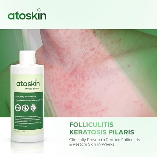 Folliculitis Body Wash with Rosemary & Herbal Extracts for Sensitive Skin