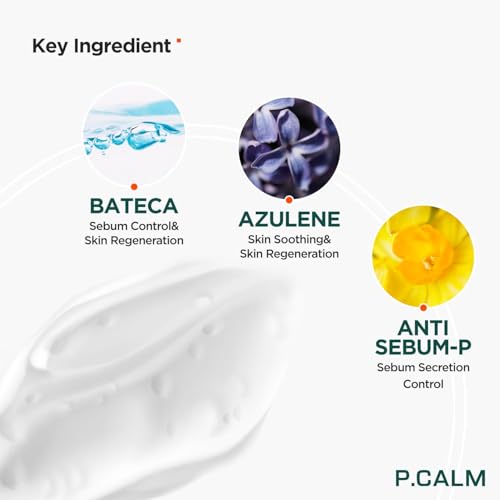 Deep Pore Cleansing Foam Cleanser with Azulene - 150ml, Vegan & Sensitive Skin