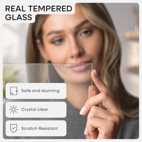 Carbon Black Homeforia 24x30 Metal Picture Frame with 18x24 Matte Mat and Glass