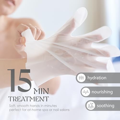 Innerest Shea Butter Hand Mask Gloves 12 Pairs Moisturizing Hand Care