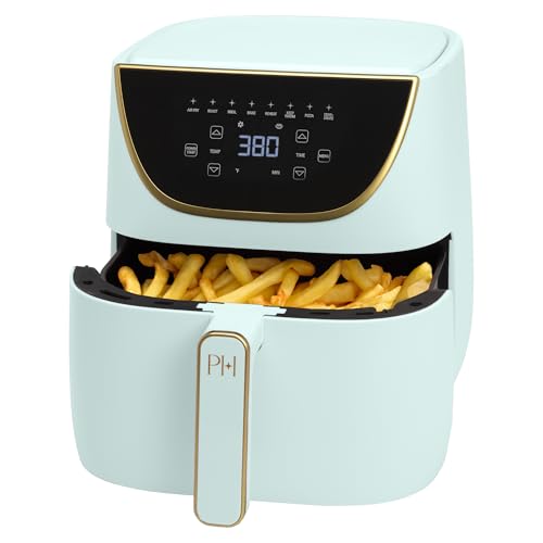Paris Hilton 6-Quart Aqua Air Fryer with Touchscreen, 8-in-1 Nonstick Kitchen Appliance