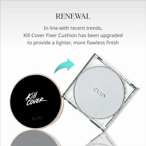 Lightweight Cushion Cover for CLIO Kill Cover Skin Fixer Refill 21C Lingerie (5.71 oz)