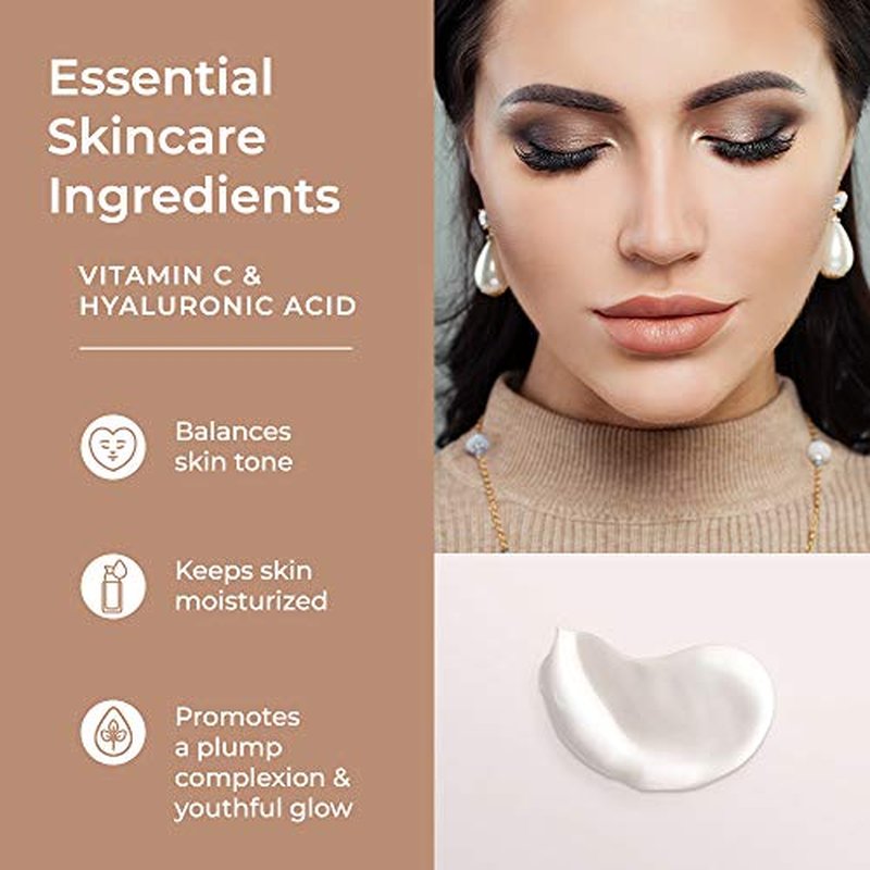 Dual-Action Face Primer - 15 mL | Hydrating Makeup Primer With Vitamin C & Hyaluronic Acid | Smoothing Translucent Matte Pore Minimizer | Foundation Primer For Any Skin Tone