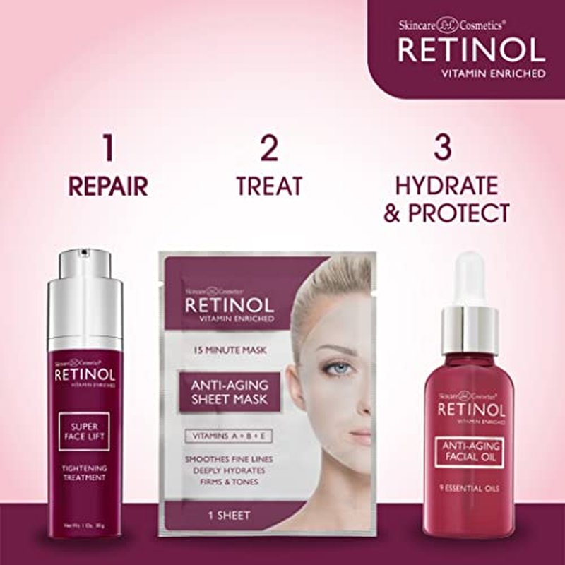 LIVAURA Retinol Super Face Lift - Visibly firms and tightens for a lifted, younger look. Infused with Retinol, Vitamins C & E, this firming blend is a beauty ¡°quick-fix¡±