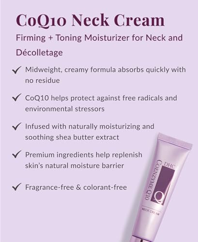 CoQ10 Neck Cream for Tightening & Firming - 1.2 oz