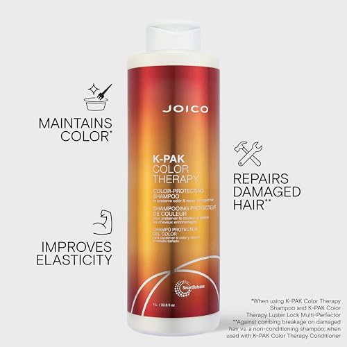 Joico K-PAK Color Therapy Shampoo & Conditioner Set 33.8 Fl Oz - Color-Treated Hair Care